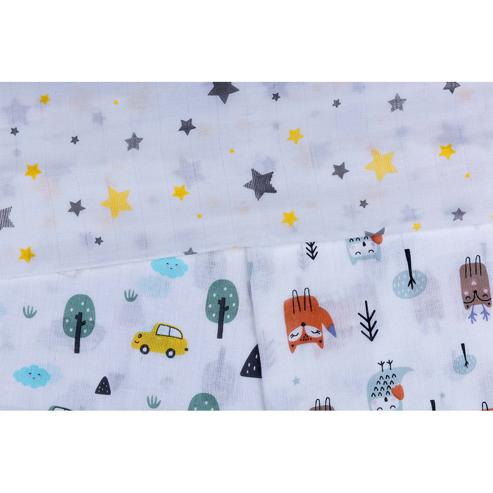 Baby Swaddle Blankets Muslin Swaddle Set Soft and Breathable Swaddles Newborn Essentials Gender-Neutral Swaddle Wrap lazytoddler.com