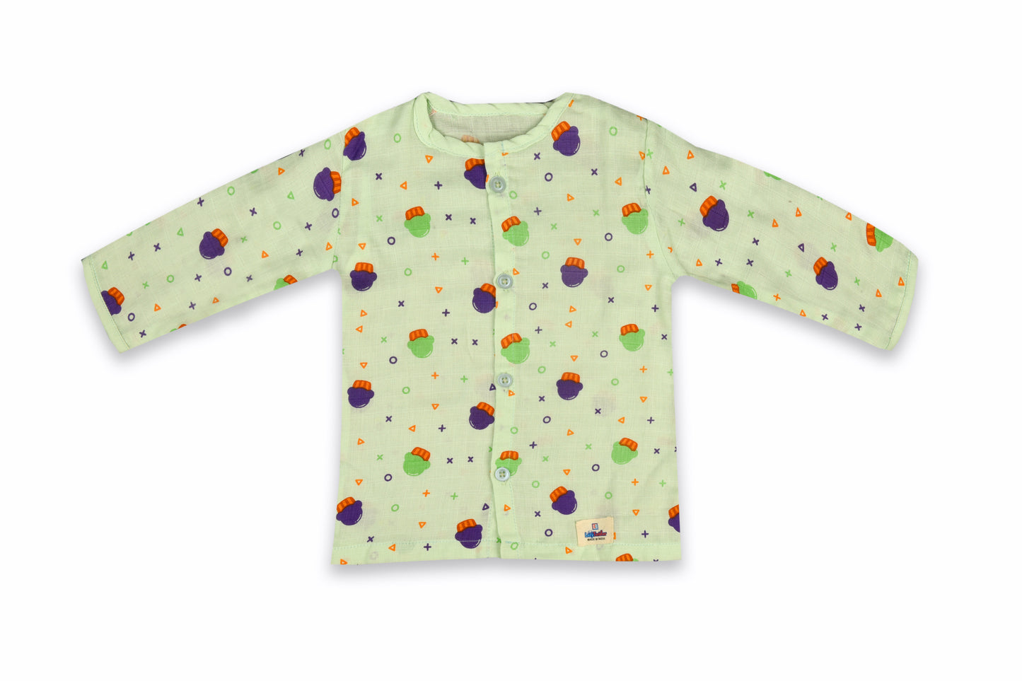 Ice-Cream Design Pant and Shirt Set for Babies