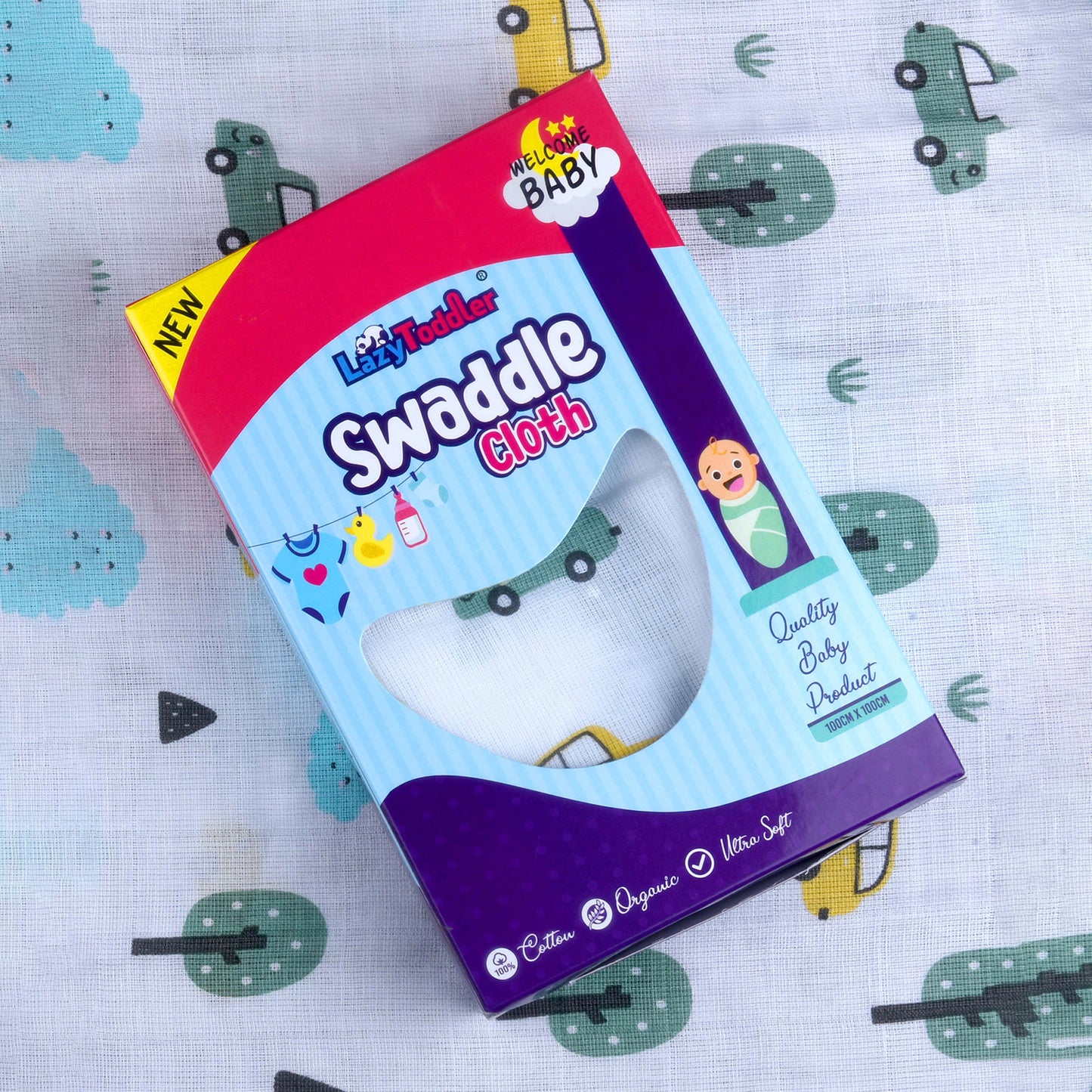 Breathable swaddling blankets Cotton Muslin swaddle blankets Baby swaddle wraps Lightweight swaddle blanketsuslin swaddles Newborn swaddle cloths lazytoddler.com