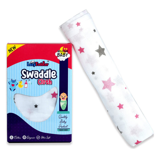 100% cotton muslin swaddle