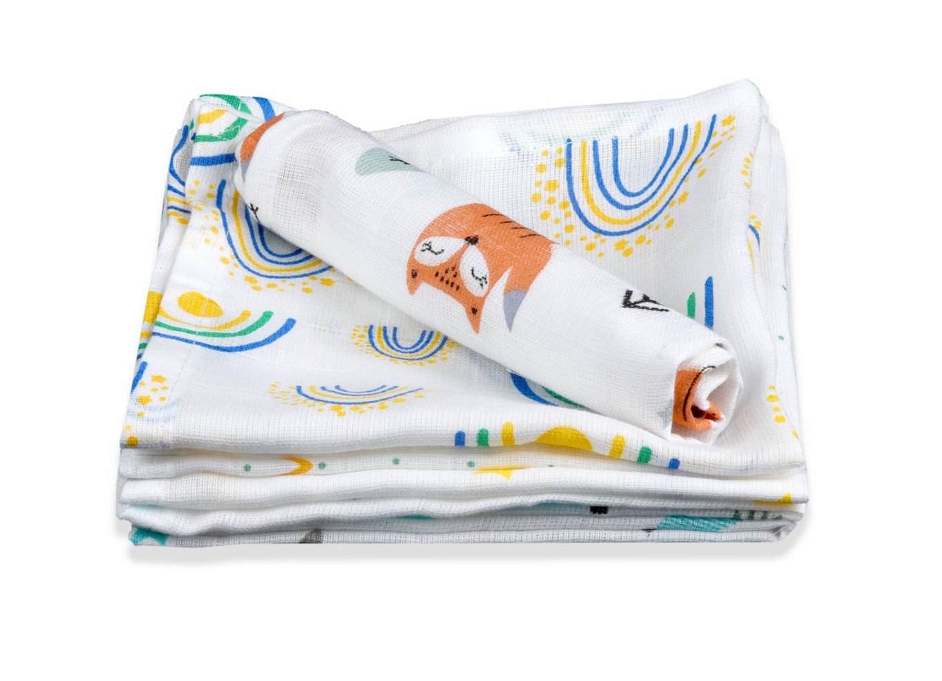 Coordinated Wash Cloth Set Cute Baby Towels Variety of Colors and Designs Delicate Baby Care Cloths Adorable Animal Prints Baby Shower Gift Ideas