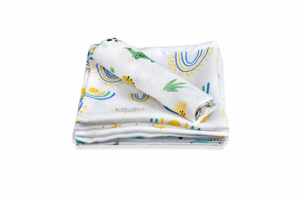 Wash Cloth Pack of 6 - Rainbow