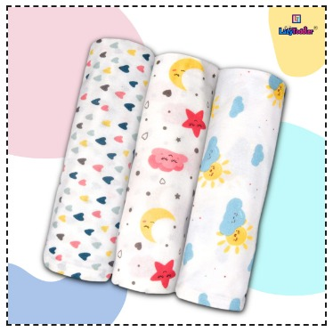 Buy trendy made in India baby swaddle blankets for new born Lazytoddler