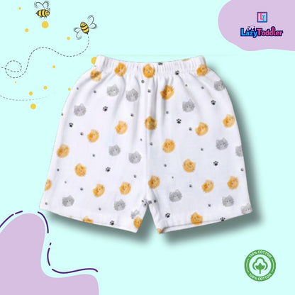 Muslin Premium Co-ord Set Short Sleeve Shirt and Short Designer Suit (Cat)