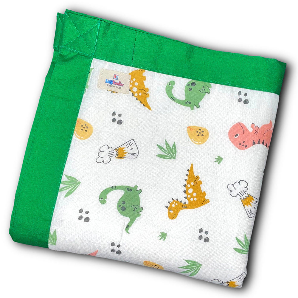 Muslin Quilt Six-Layered Softness Toddler Blanket Young Child Bedding