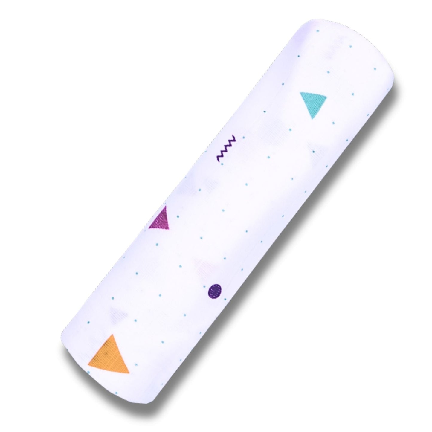 Premium Organic Muslin Cotton Swaddle Single Triangle Desgine