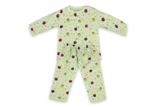 Ice-Cream Design Pant and Shirt Set for Babies