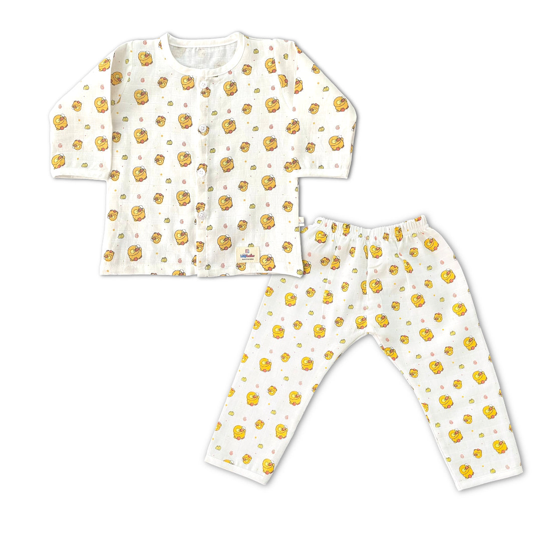 Duck Design Pant and Shirt Set for Babies